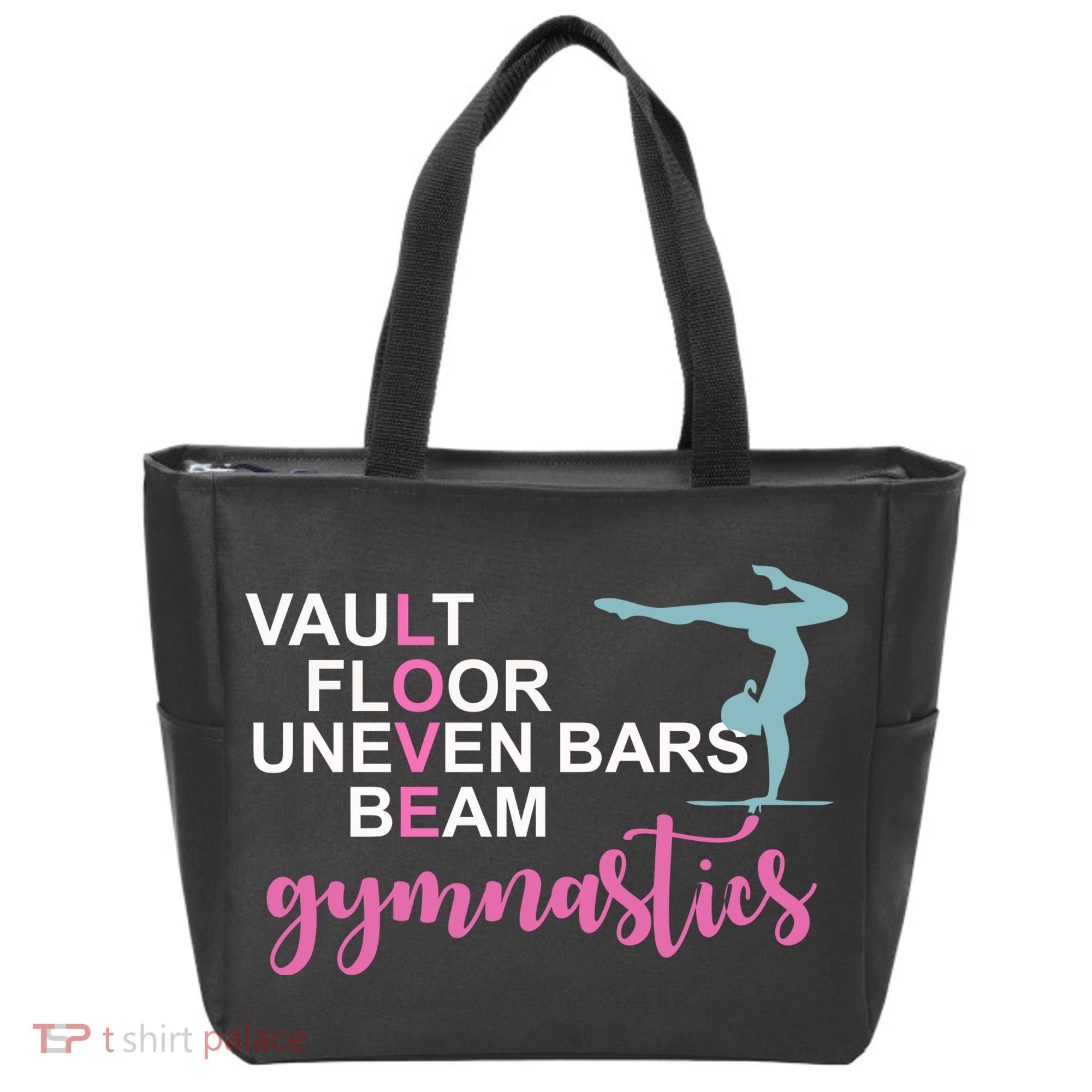 Gymnastics Love Beam Gymnastics Tote Bag