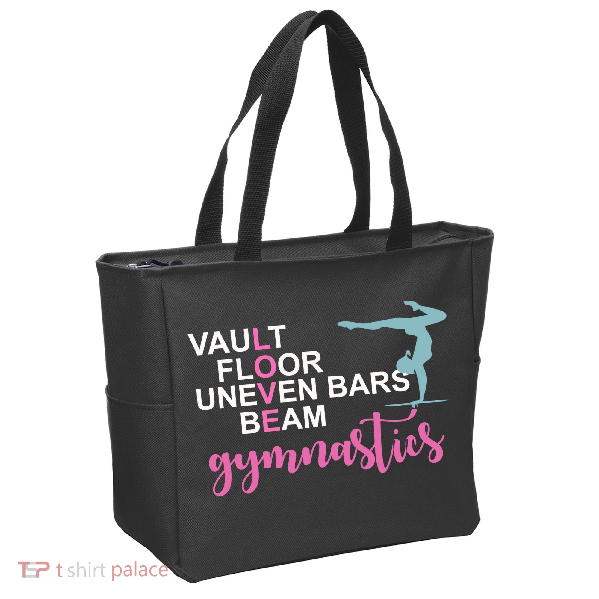 Gymnastics Love Beam Gymnastics Tote Bag