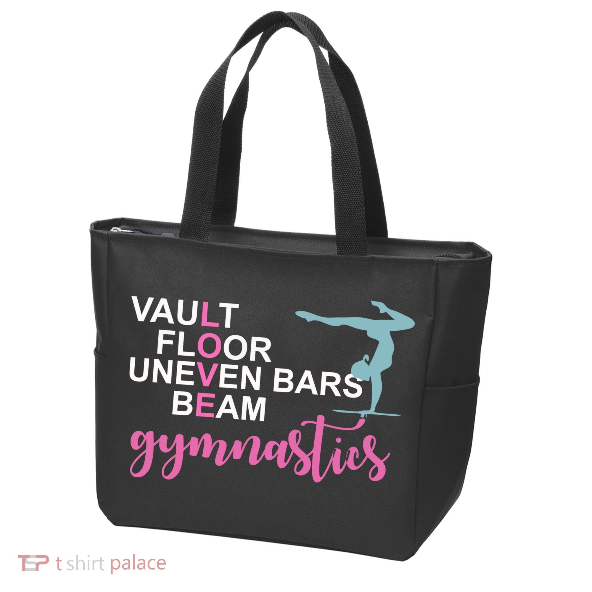 Gymnastics Love Beam Gymnastics Tote Bag