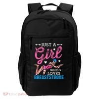 Girl Loves Breaststroke Breaststroke Swimmer Backpack thumb 0