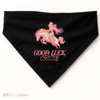 Good Luck Babe Retro 90s Birthday Gifts USA-Made Doggie Bandana thumb 0