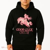 Good Luck Babe Retro 90s Birthday Gifts Hoodie thumb 2