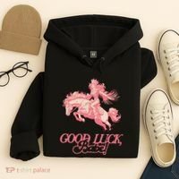 Good Luck Babe Retro 90s Birthday Gifts Hoodie thumb 4