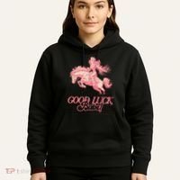 Good Luck Babe Retro 90s Birthday Gifts Hoodie thumb 5