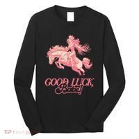 Good Luck Babe Retro 90s Birthday Gifts Long Sleeve Shirt thumb 0