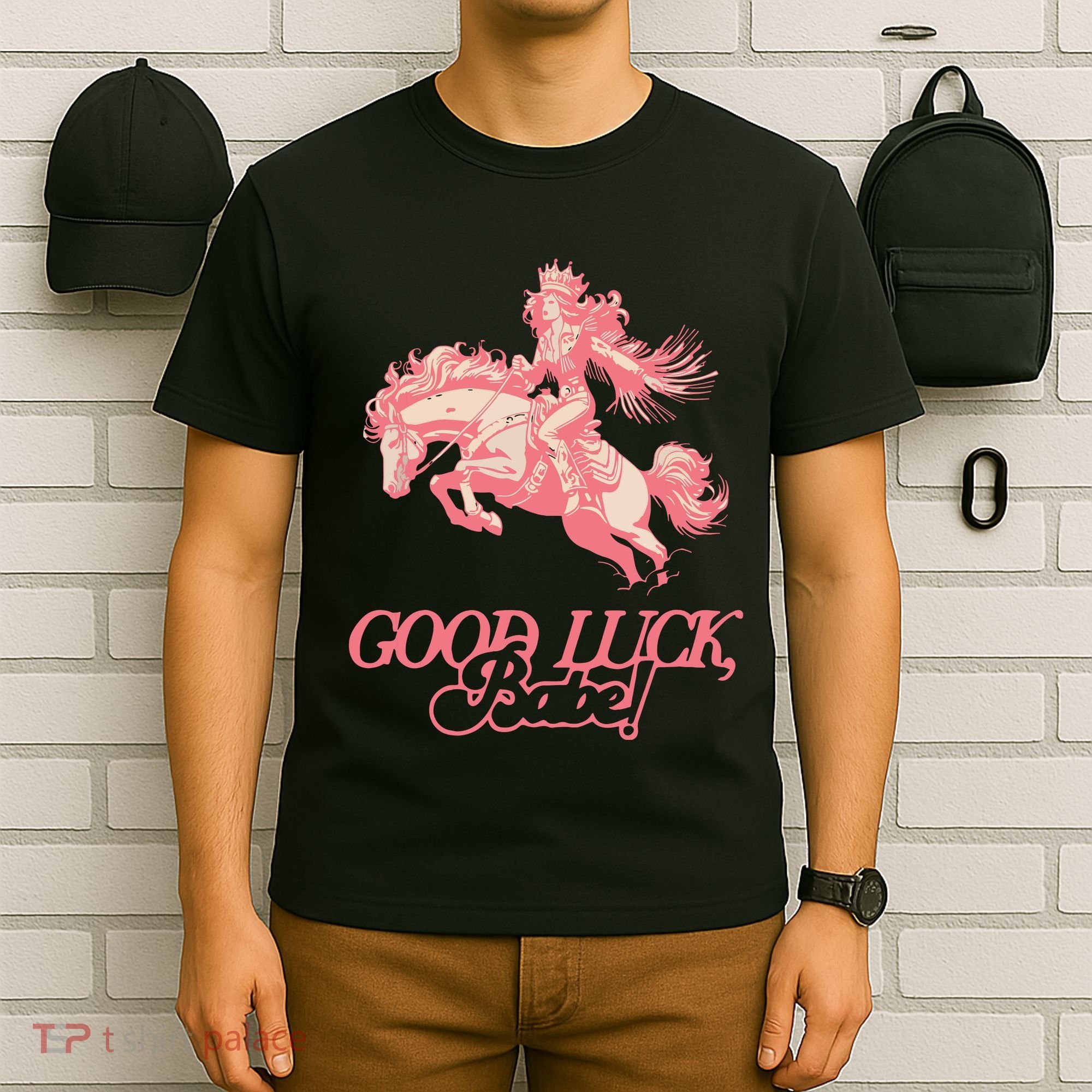 Good Luck Babe Retro 90s Birthday Gifts T-Shirt