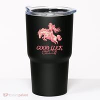 Good Luck Babe Retro 90s Birthday Gifts Tumbler thumb 0