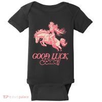 Good Luck Babe Retro 90s Birthday Gifts Baby Bodysuit thumb 0
