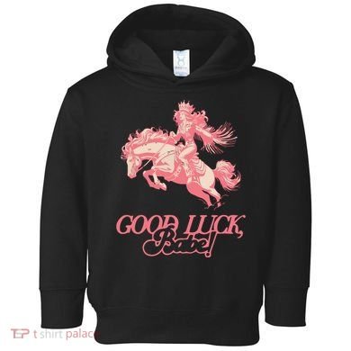 Good Luck Babe Retro 90s Birthday Gifts Toddler Hoodie