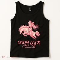 Good Luck Babe Retro 90s Birthday Gifts Tank Top thumb 2