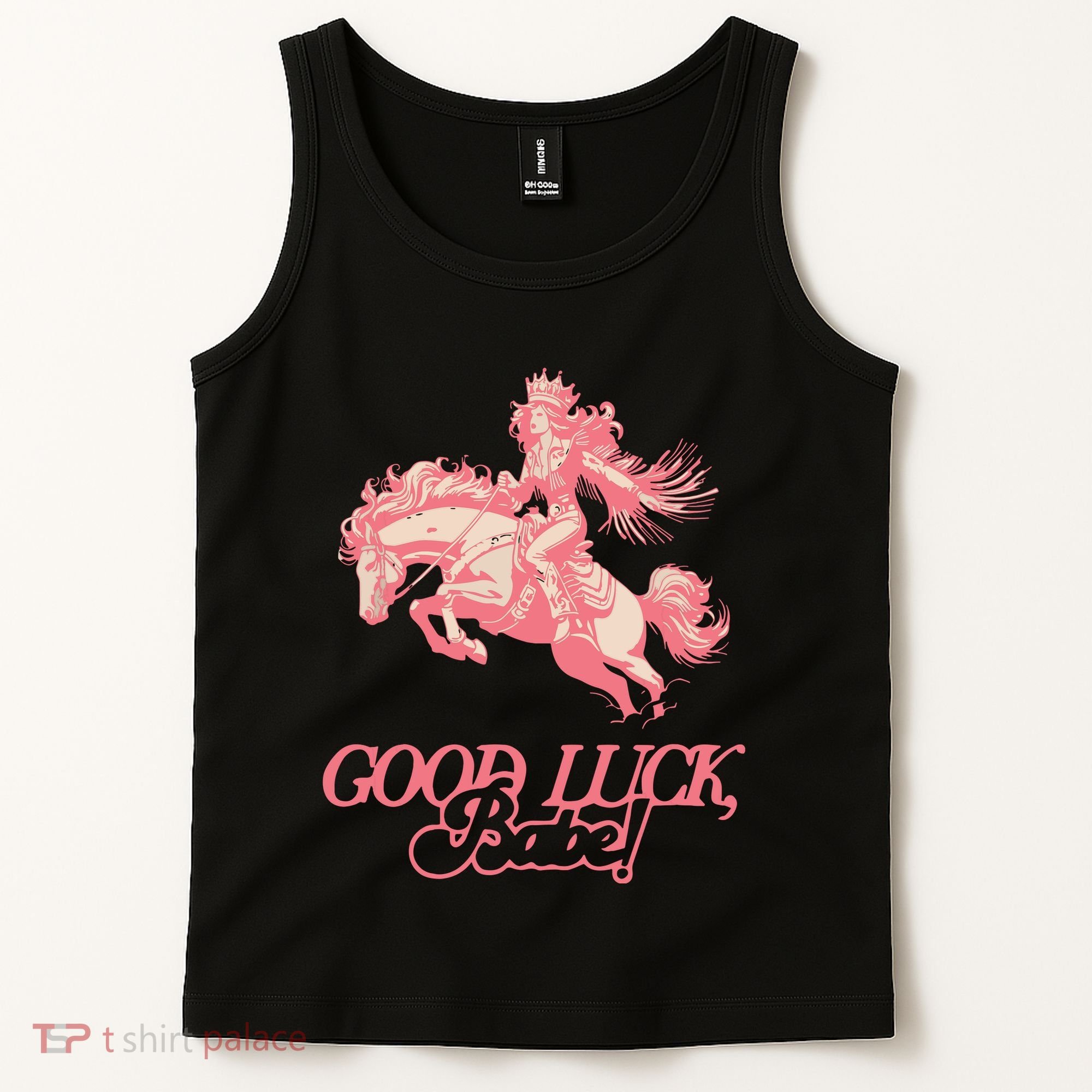 Good Luck Babe Retro 90s Birthday Gifts Tank Top