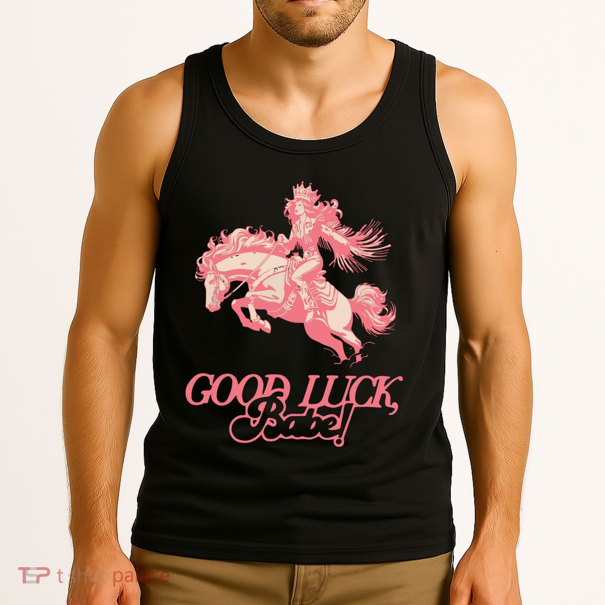 Good Luck Babe Retro 90s Birthday Gifts Tank Top