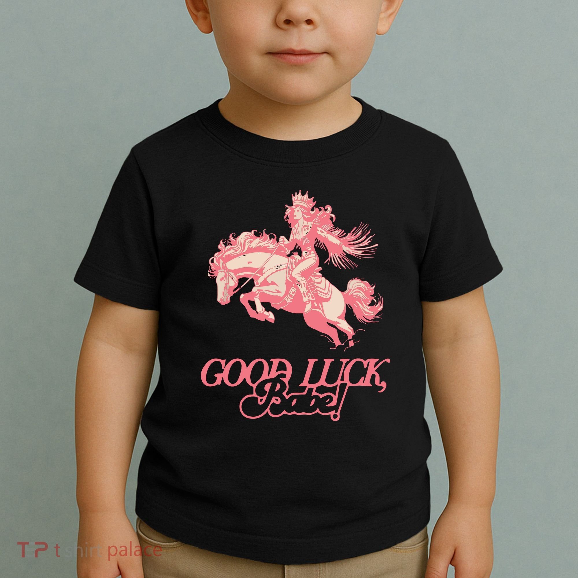Good Luck Babe Retro 90s Birthday Gifts Toddler T-Shirt