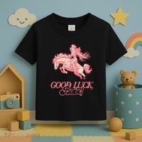 Good Luck Babe Retro 90s Birthday Gifts Toddler T-Shirt thumb 3