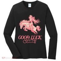 Good Luck Babe Retro 90s Birthday Gifts Women's Long Sleeve Shirt thumb 0