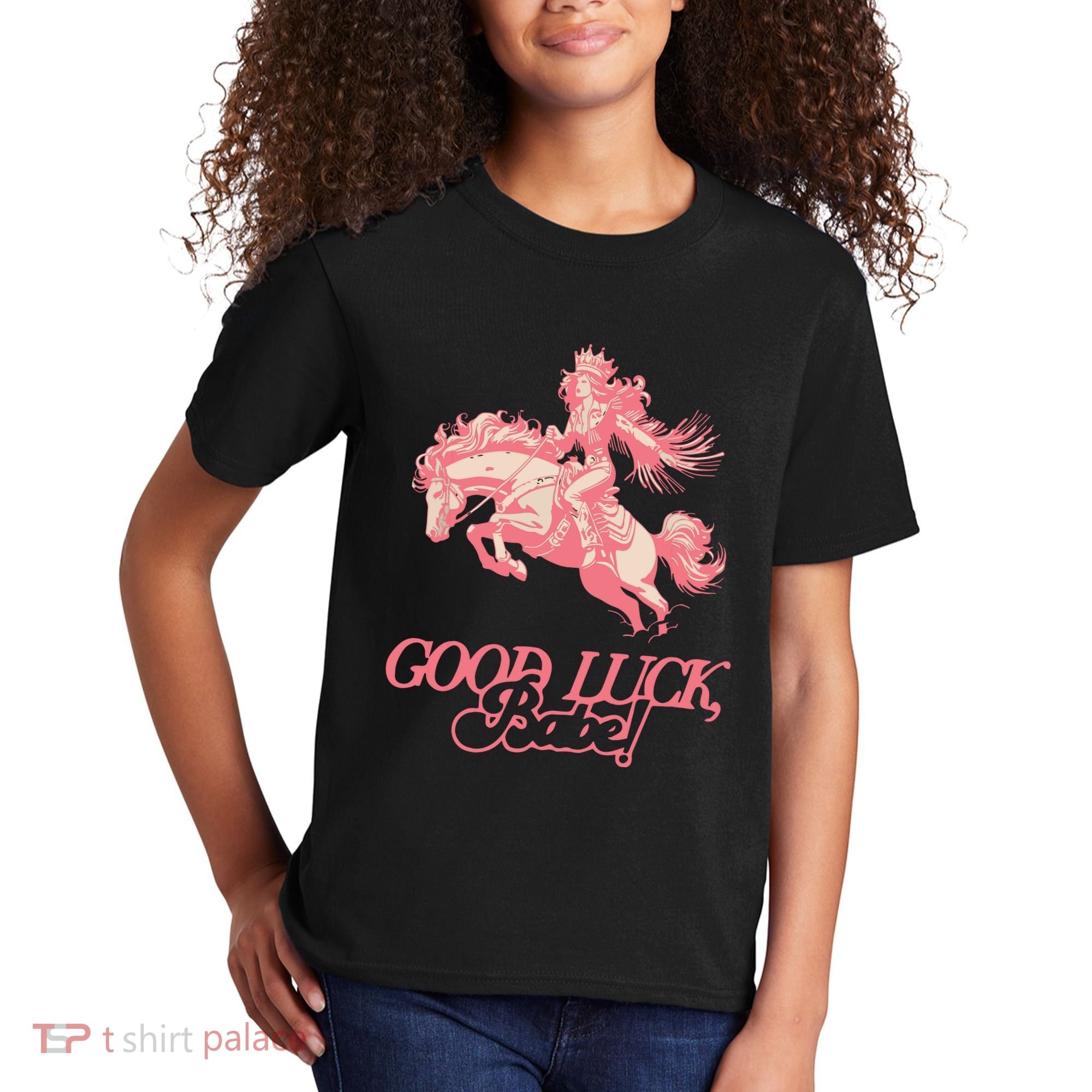 Good Luck Babe Retro 90s Birthday Gifts Kids T-Shirt