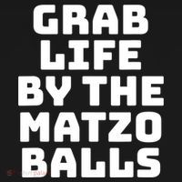 Grab Life By The Matzo Balls Funny Passover Jewish Matzah Women's Tank Top thumb 5