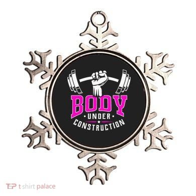 Gym Lovers Body Under Construction Workout Related Gym Rats Ornament