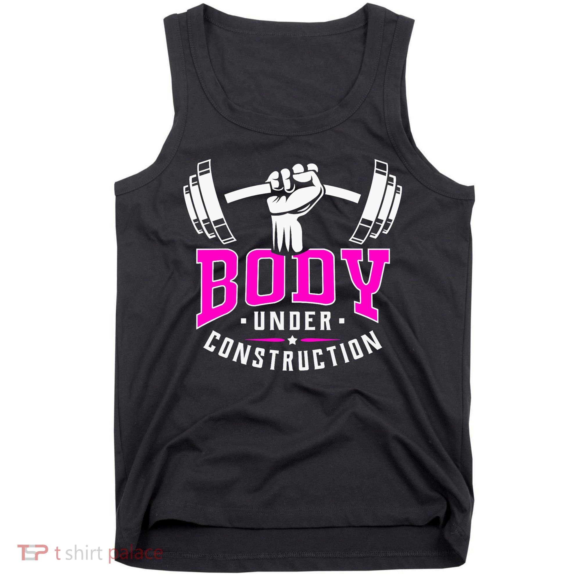 Gym Lovers Body Under Construction Workout Related Gym Rats Tank Top