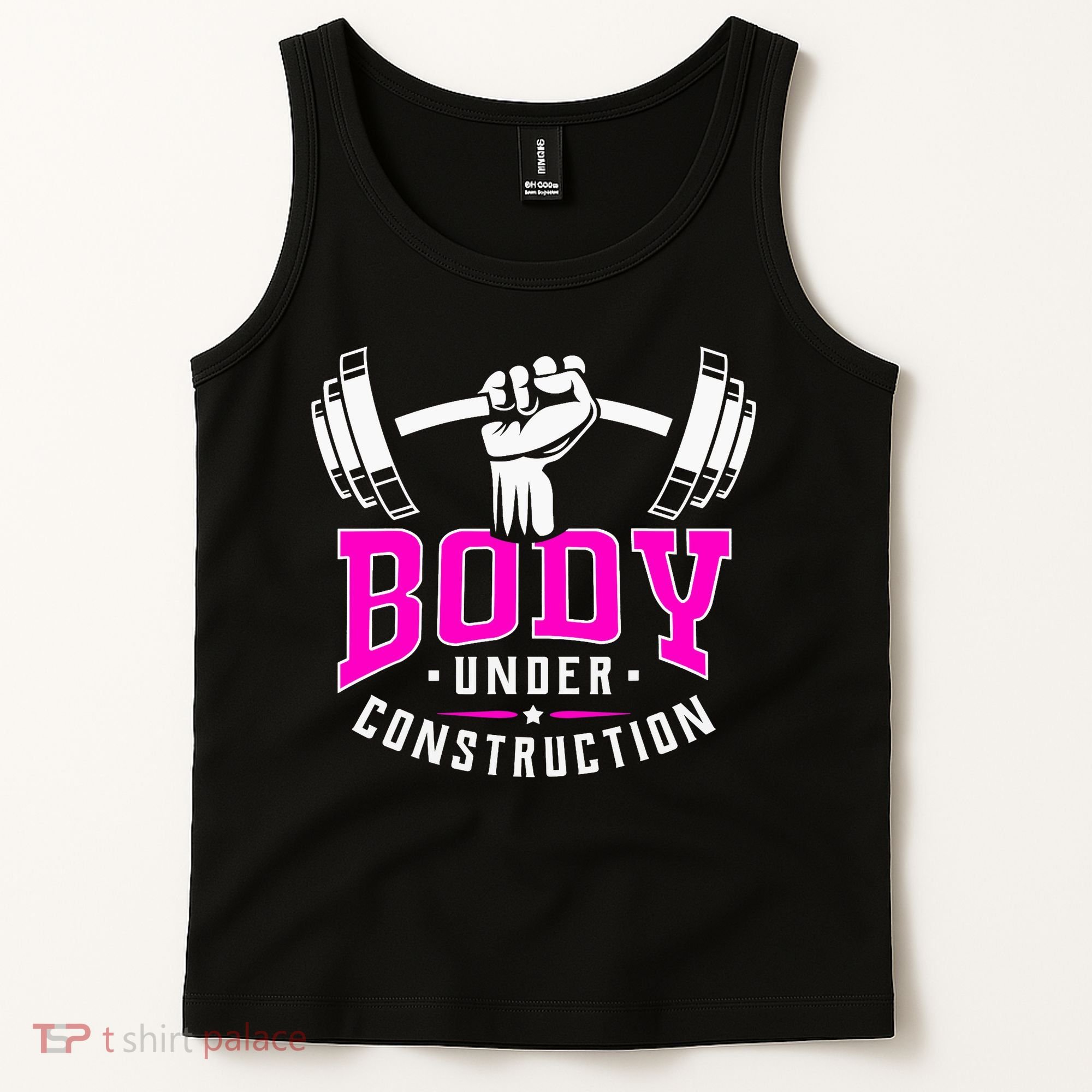 Gym Lovers Body Under Construction Workout Related Gym Rats Tank Top