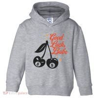 Good Luck Babe Toddler Hoodie thumb 0