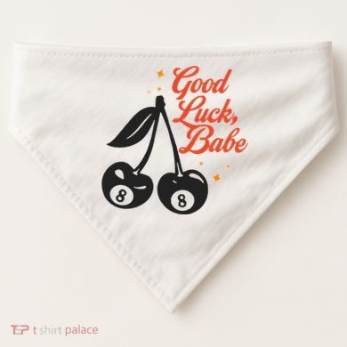 Good Luck Babe USA-Made Doggie Bandana