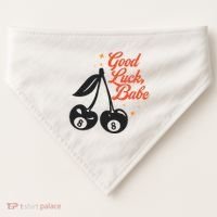 Good Luck Babe USA-Made Doggie Bandana thumb 0