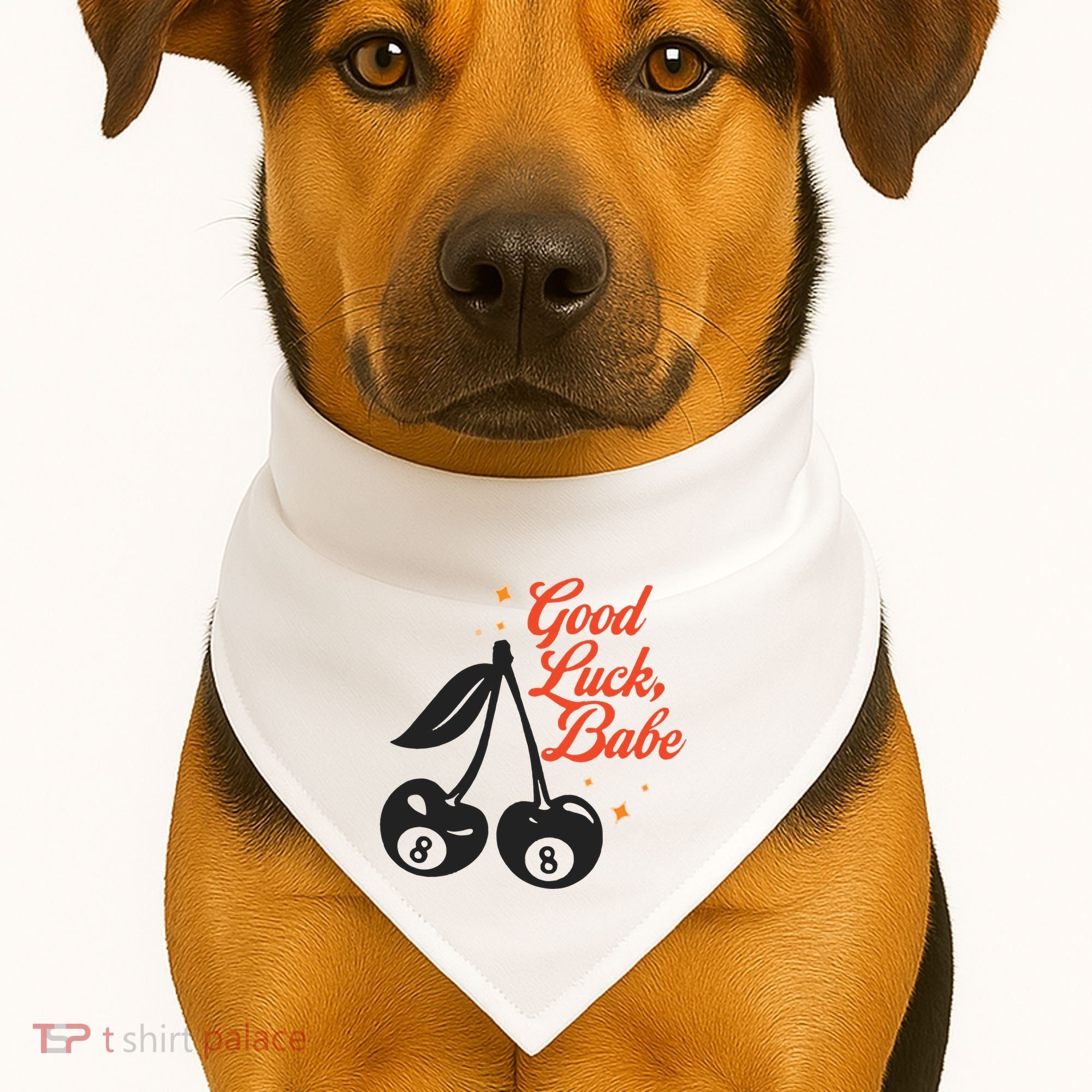 Good Luck Babe USA-Made Doggie Bandana