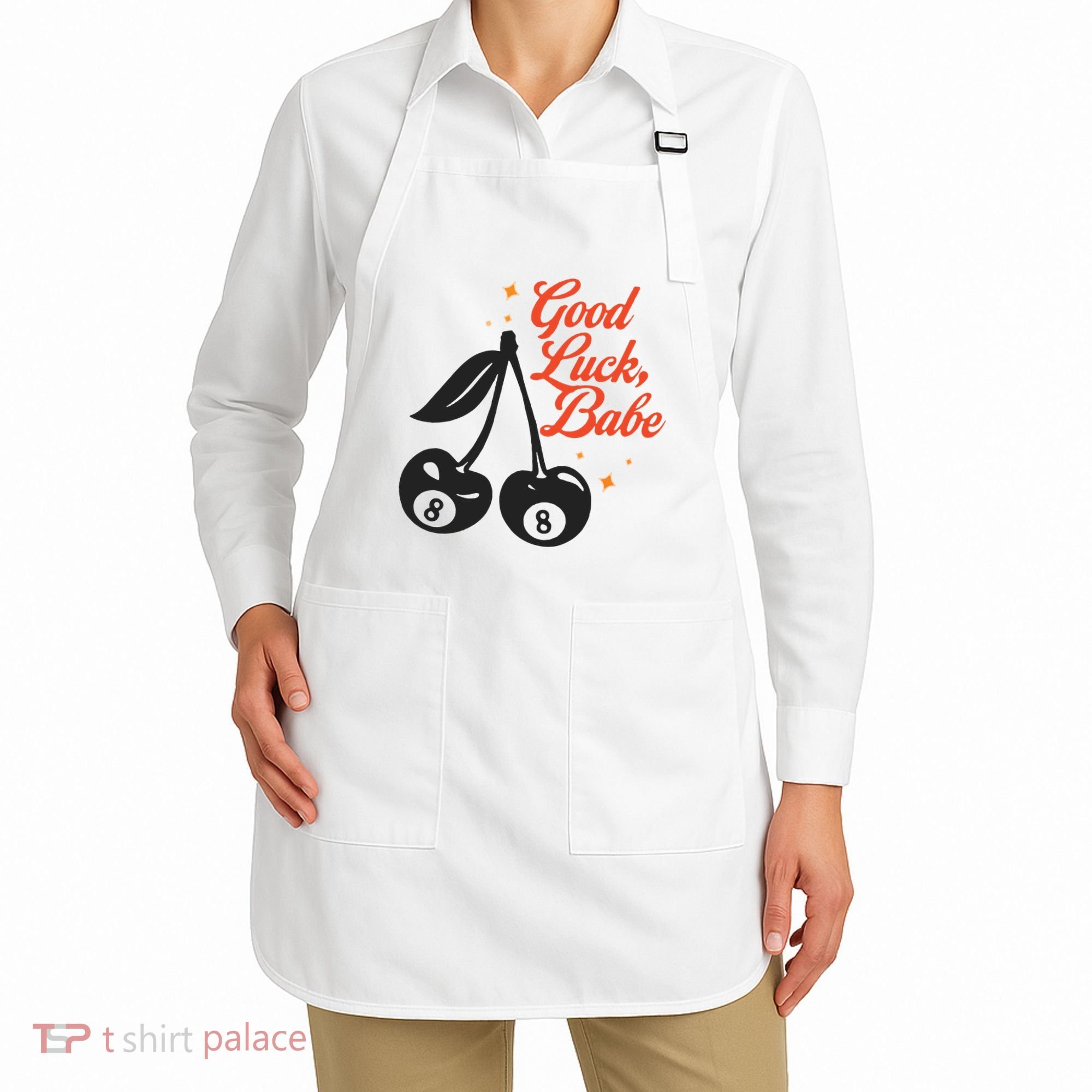 Good Luck Babe Apron