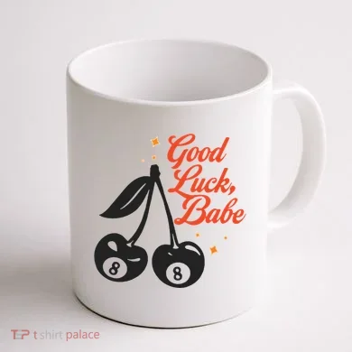Good Luck Babe Coffee Mug back
