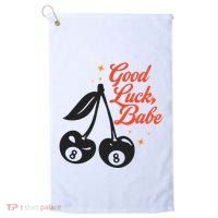 Good Luck Babe Golf Towel thumb 0