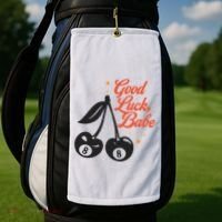 Good Luck Babe Golf Towel thumb 2