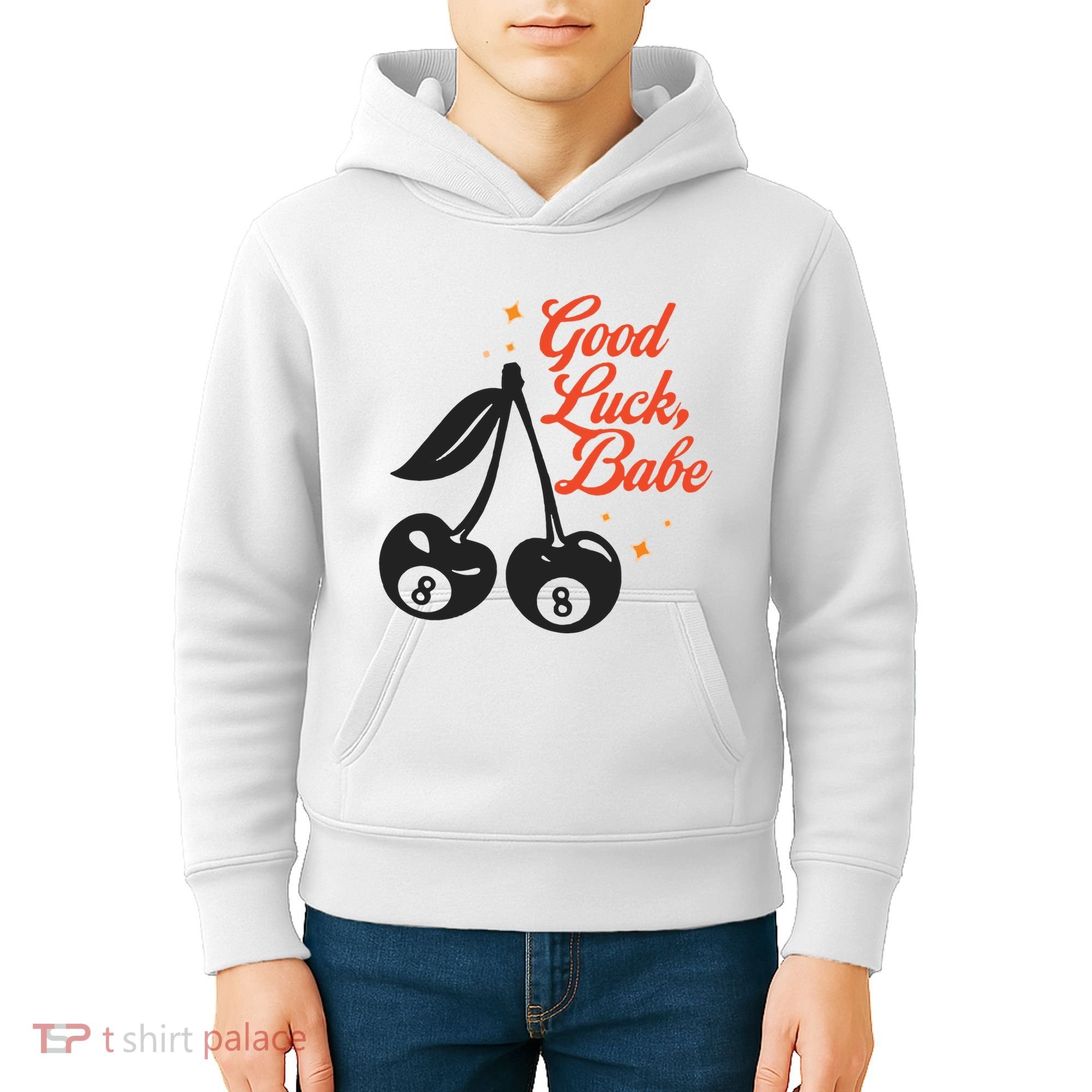 Good Luck Babe Kids Hoodie