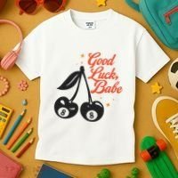 Good Luck Babe Kids T-Shirt thumb 3