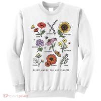 Garden Life Bloom Where You Are Planted Botanican Flowers Sweatshirt thumb 0