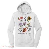 Garden Life Bloom Where You Are Planted Botanican Flowers Women's Hoodie thumb 0