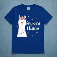 Grandma Llama Cute Llamas Lover Best Grandmother Ever, Mother's Day T-Shirt thumb 5