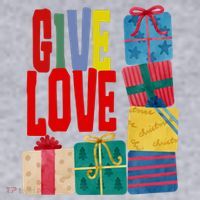 Give Love Christmas Holiday Gifts Women's Sweatshirt thumb 2