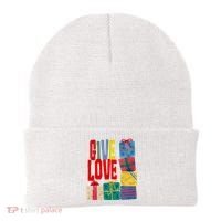 Give Love Christmas Holiday Gifts Beanie thumb 0