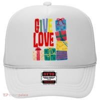 Give Love Christmas Holiday Gifts Hat thumb 0