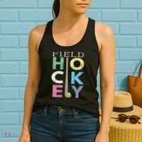 Girls Love Field Hockey Fun Birthday Gift Product Gift Women's Tank Top thumb 2