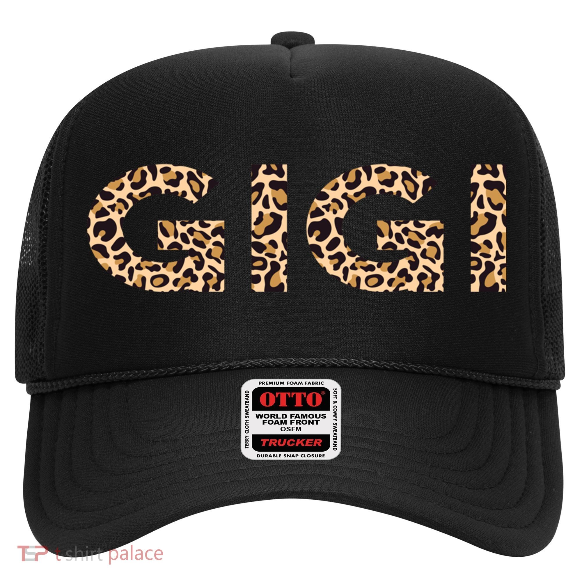 Gigi Leopard For Grandma Christmas Mothers Day Gift Hat