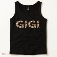 Gigi Leopard For Grandma Christmas Mothers Day Gift Tank Top thumb 2