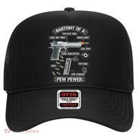 Gun Lovers Funny Amendment Meme Anatomy Of A Pew Pewer Hat thumb 0