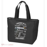 Gun Lovers Funny Amendment Meme Anatomy Of A Pew Pewer Tote Bag thumb 3