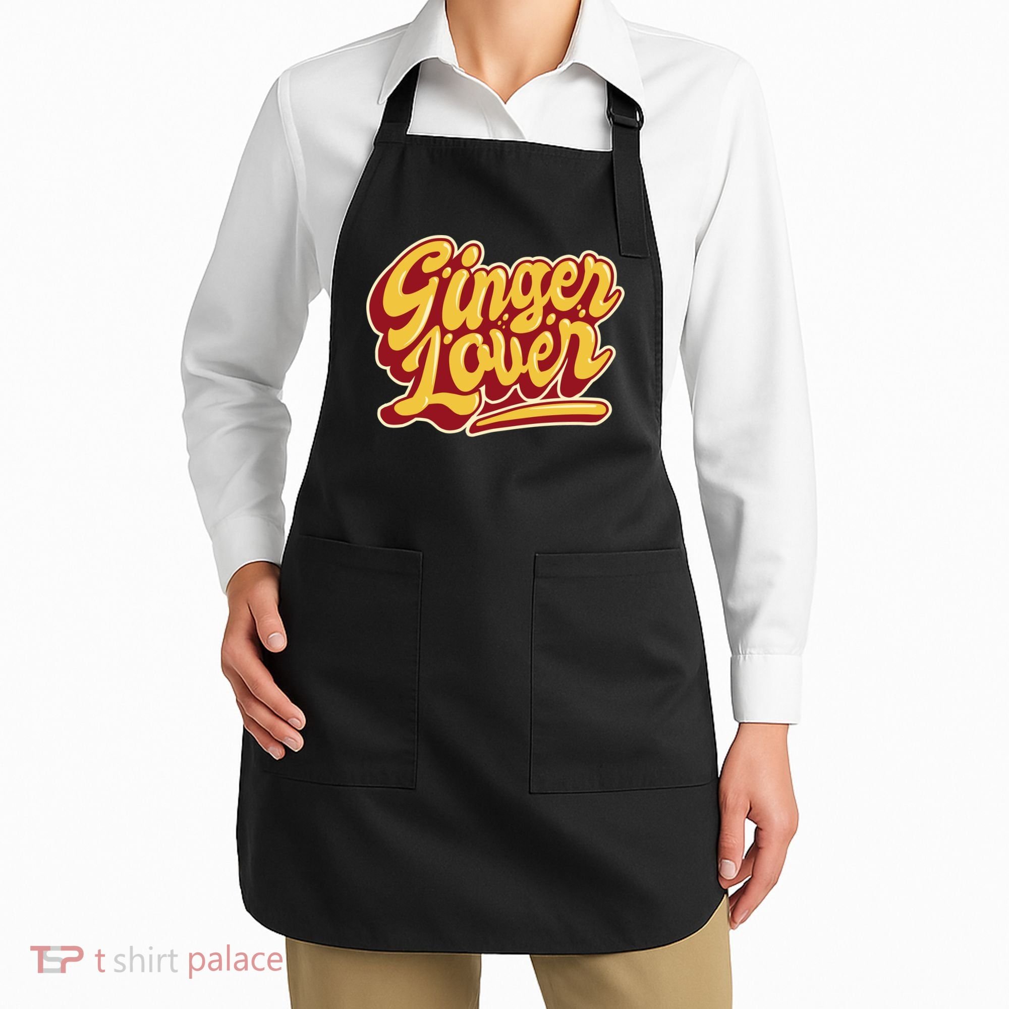 Ginger Lover Funny Redhead Retro Apron