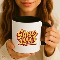 Ginger Lover Funny Redhead Retro Coffee Mug thumb 3