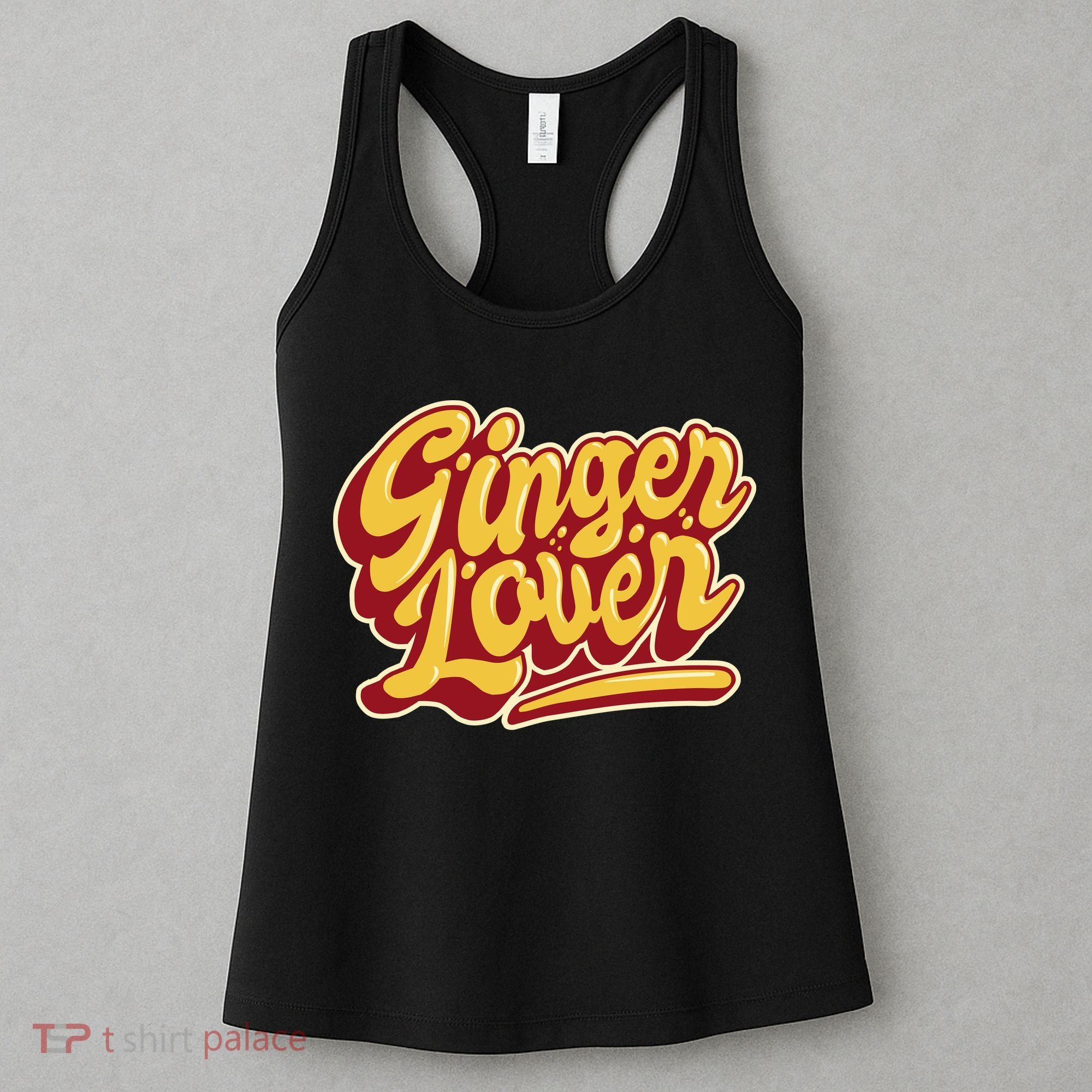 Ginger Lover Funny Redhead Retro Women's Tank Top
