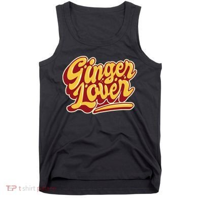Ginger Lover Funny Redhead Retro Tank Top