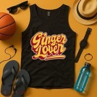 Ginger Lover Funny Redhead Retro Tank Top thumb 4